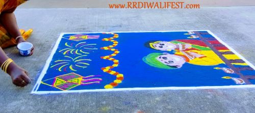 Rangoli competition